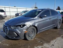 Salvage cars for sale at Littleton, CO auction: 2018 Hyundai Elantra SEL