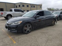 Vehiculos salvage en venta de Copart Wilmer, TX: 2017 Honda Accord Sport Special Edition