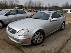 Salvage cars for sale at Marlboro, NY auction: 2001 Mercedes-Benz SLK 230 Kompressor