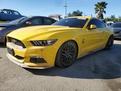 Salvage cars for sale from Copart San Martin, CA: 2015 Ford Mustang GT