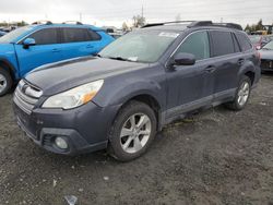 Subaru Outback 2.5i Premium salvage cars for sale: 2013 Subaru Outback 2.5I Premium