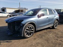Salvage cars for sale from Copart New Britain, CT: 2016 Mazda CX-5 GT