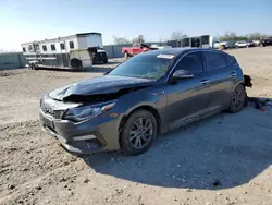 Salvage cars for sale at Kansas City, KS auction: 2020 KIA Optima LX