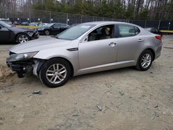 Salvage cars for sale at Waldorf, MD auction: 2013 KIA Optima LX