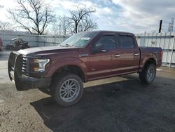 Ford salvage cars for sale: 2015 Ford F150 Supercrew