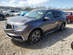 Salvage cars for sale at Louisville, KY auction: 2017 Acura MDX