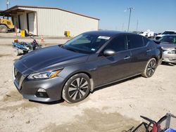 Nissan salvage cars for sale: 2019 Nissan Altima SL