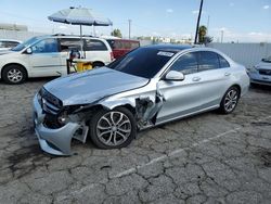 Mercedes-Benz C300 salvage cars for sale: 2015 Mercedes-Benz C300