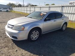 Salvage cars for sale at Sacramento, CA auction: 2011 Dodge Avenger Express