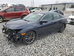 Honda salvage cars for sale: 2020 Honda Civic EX