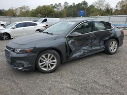 Salvage cars for sale from Copart Eight Mile, AL: 2017 Chevrolet Malibu LT