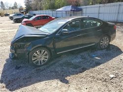 Salvage cars for sale from Copart Knightdale, NC: 2016 KIA Cadenza Luxury