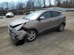 Salvage cars for sale from Copart Marlboro, NY: 2013 Hyundai Tucson GLS