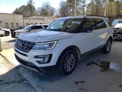 Salvage cars for sale from Copart Hueytown, AL: 2017 Ford Explorer XLT