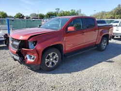 Salvage cars for sale from Copart Riverview, FL: 2016 Chevrolet Colorado Z71