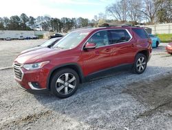 Chevrolet salvage cars for sale: 2019 Chevrolet Traverse LT