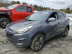 Salvage cars for sale at Exeter, RI auction: 2015 Hyundai Tucson GLS