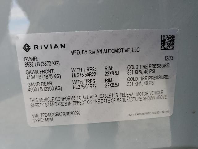 2024 Rivian R1S Adventure