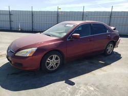 Salvage cars for sale from Copart Antelope, CA: 2006 Honda Accord EX