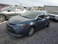 Toyota Corolla L salvage cars for sale: 2018 Toyota Corolla L