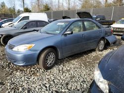 Salvage cars for sale from Copart Waldorf, MD: 2004 Toyota Camry LE
