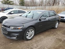 Chevrolet Malibu LT salvage cars for sale: 2016 Chevrolet Malibu LT