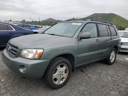 Salvage cars for sale from Copart Colton, CA: 2006 Toyota Highlander Limited