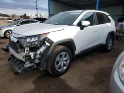 Salvage cars for sale at Colorado Springs, CO auction: 2021 Toyota Rav4 LE