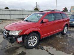 Salvage cars for sale from Copart Littleton, CO: 2014 Dodge Journey SXT