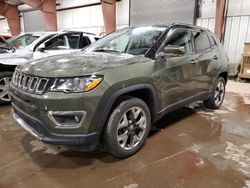 Salvage cars for sale from Copart Lansing, MI: 2018 Jeep Compass Limited