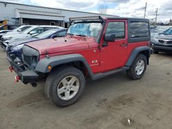 Jeep salvage cars for sale: 2007 Jeep Wrangler X