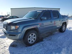 Salvage cars for sale from Copart Rocky View County, AB: 2007 Honda Ridgeline RTL