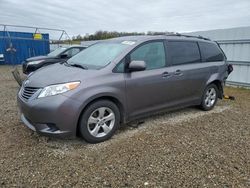 Salvage cars for sale from Copart Anderson, CA: 2015 Toyota Sienna LE