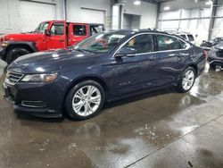 Chevrolet Impala LT salvage cars for sale: 2014 Chevrolet Impala LT