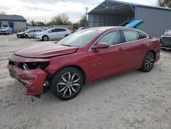 Salvage cars for sale at Midway, FL auction: 2018 Chevrolet Malibu LT