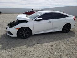 Salvage cars for sale from Copart Adelanto, CA: 2019 Honda Civic Sport