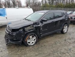 Salvage cars for sale from Copart Waldorf, MD: 2022 Jeep Compass Latitude