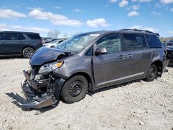 Salvage cars for sale from Copart West Warren, MA: 2014 Toyota Sienna XLE