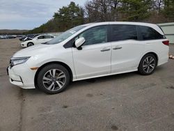 Salvage cars for sale at Brookhaven, NY auction: 2021 Honda Odyssey Touring