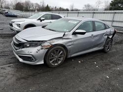 Salvage cars for sale from Copart Grantville, PA: 2020 Honda Civic EX