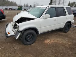 Salvage cars for sale from Copart Bowmanville, ON: 2001 Honda CR-V SE