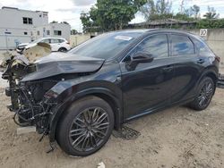 Salvage cars for sale from Copart Opa Locka, FL: 2023 Lexus RX 500H F Sport