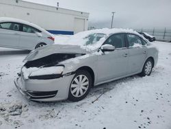 Salvage cars for sale at Farr West, UT auction: 2013 Volkswagen Passat S