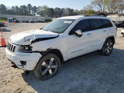 Jeep Grand Cherokee salvage cars for sale: 2015 Jeep Grand Cherokee Limited