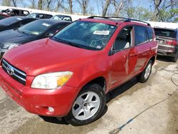 Toyota Rav4 Limited salvage cars for sale: 2007 Toyota Rav4 Limited