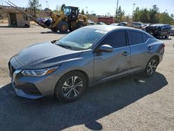 Nissan Sentra SV Vehiculos salvage en venta: 2021 Nissan Sentra SV