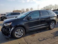 Salvage cars for sale at Moraine, OH auction: 2018 Ford Edge SEL