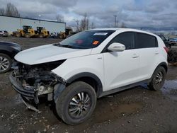 KIA Sportage salvage cars for sale: 2012 KIA Sportage LX