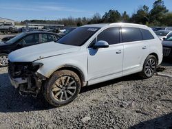 Salvage cars for sale from Copart Memphis, TN: 2018 Audi Q7 Prestige