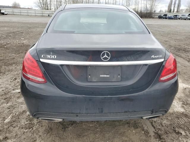 2015 Mercedes-Benz C 300 4matic